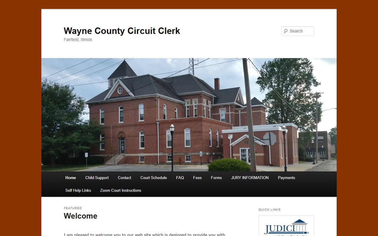 Wayne County Circuit Clerk case information for inmate court records